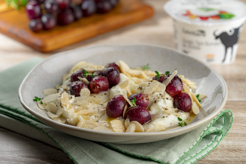 Risoni Cremoso de Tomates Assados com Burrata de Pesto Levitare